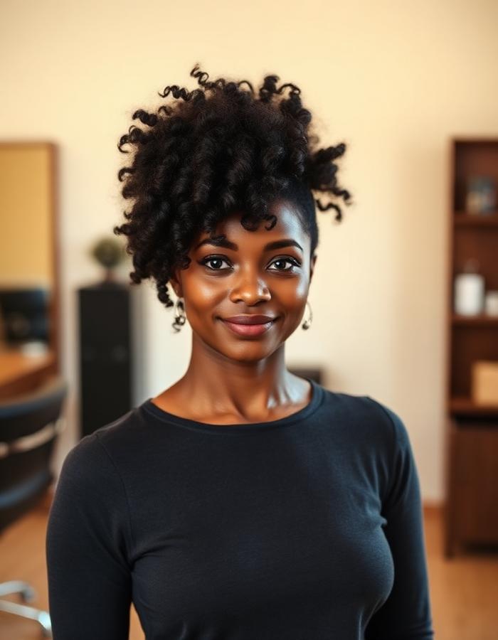 Maya Okonkwo, Textured & Curly Hair
